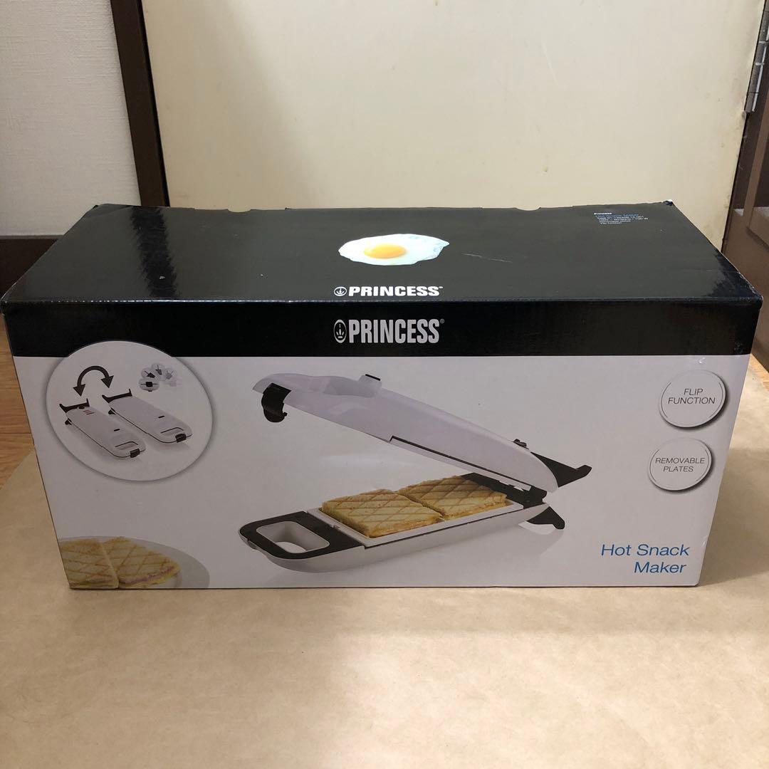 未使用　PRINCESS Hot Snack Maker ホットスナックメーカー