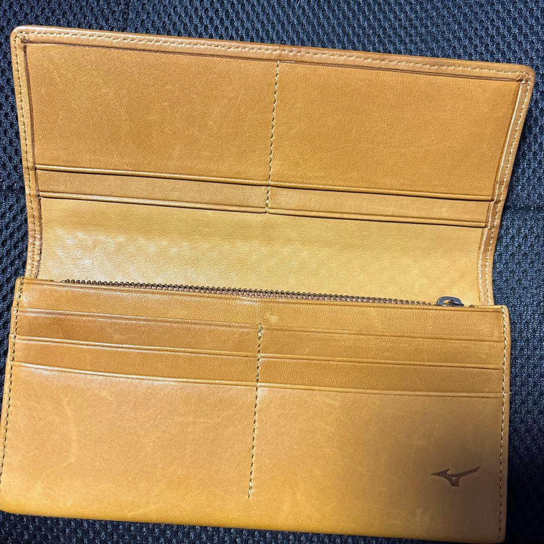 MIZUNO革財布