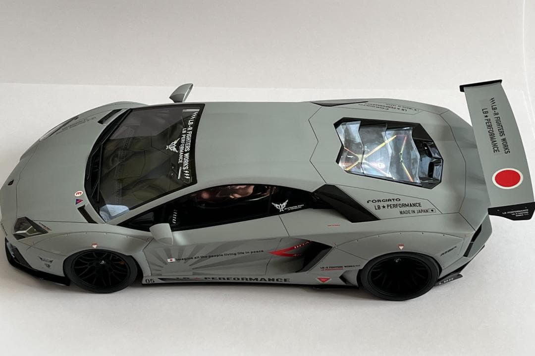 京商 1/12 LB★WORKS アヴェンタドール KSR12502MG 箱付