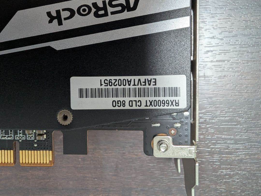 ASROCK RX 6600 XT グラフィックボード