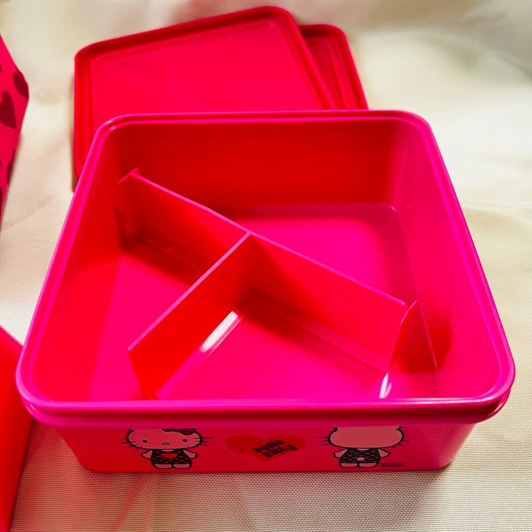 2010年当時物 ハローキティ お弁当箱＆保冷バッグ レア