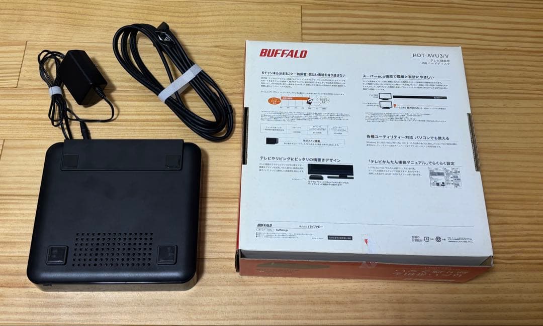 HDT-AV6.0TU3/V BUFFALO 外付けハードディスク６ＴＢ