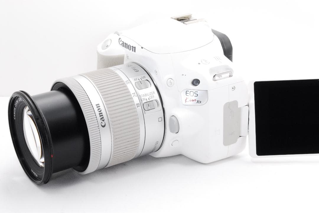 Canon EOS kiss x9 一眼レフカメラ スマホ転送 ホワイトカラー