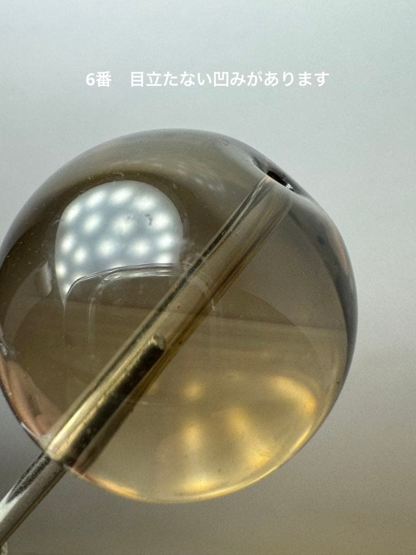 訳あり品　激安　高品質スモーキークォーツ　大玉　20ｍｍ　バラ売り　970円〜