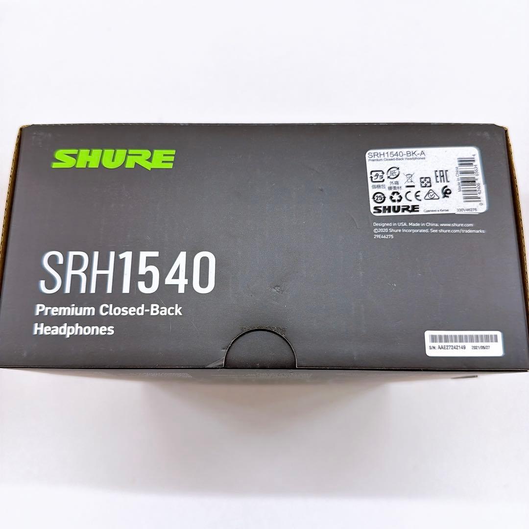 SHURE SRH1540 ヘッドホン　新パッケージ