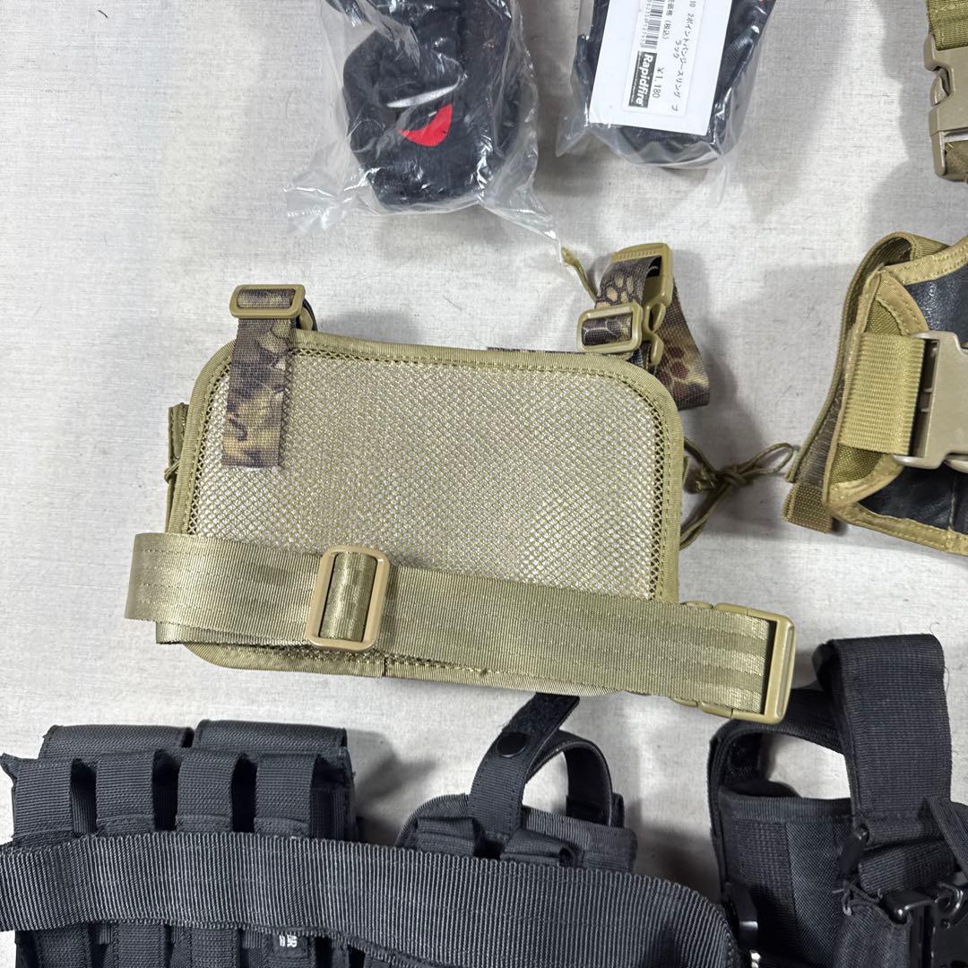 サバゲー タクティカル 装備セット ホルスター マガジンポーチ 9個セット