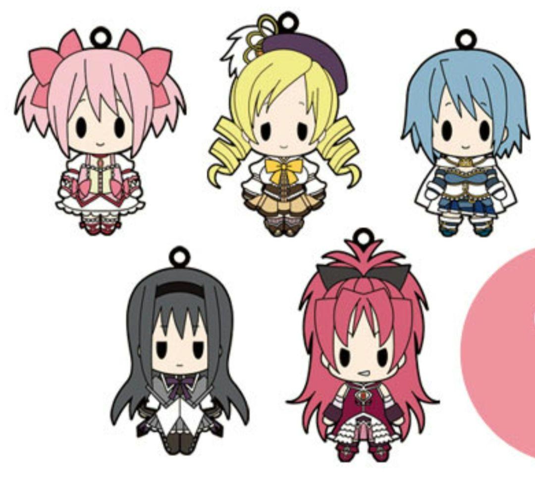 【超希少】まどか☆マギカ メタルストラップ 5個セット