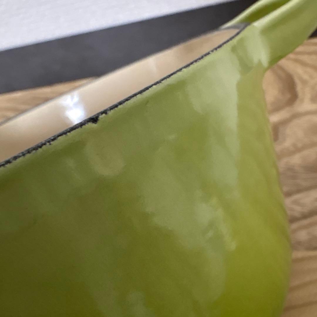 LE CREUSET　ココット ロンド フルーツグリーン♡ 18cm