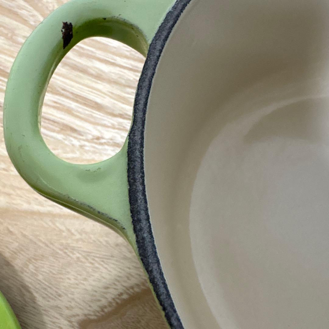 LE CREUSET　ココット ロンド フルーツグリーン♡ 18cm