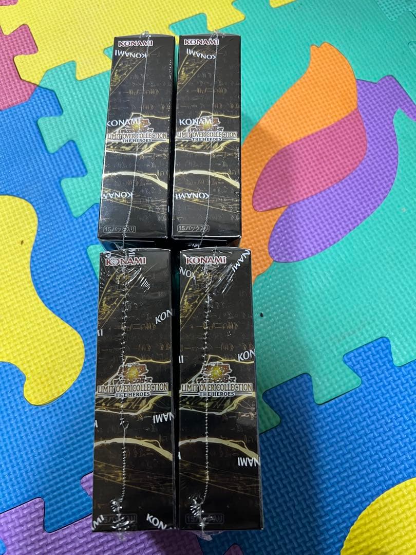 【未開封】遊戯王 リミットオーバーコレクション シュリンク付4ボックス