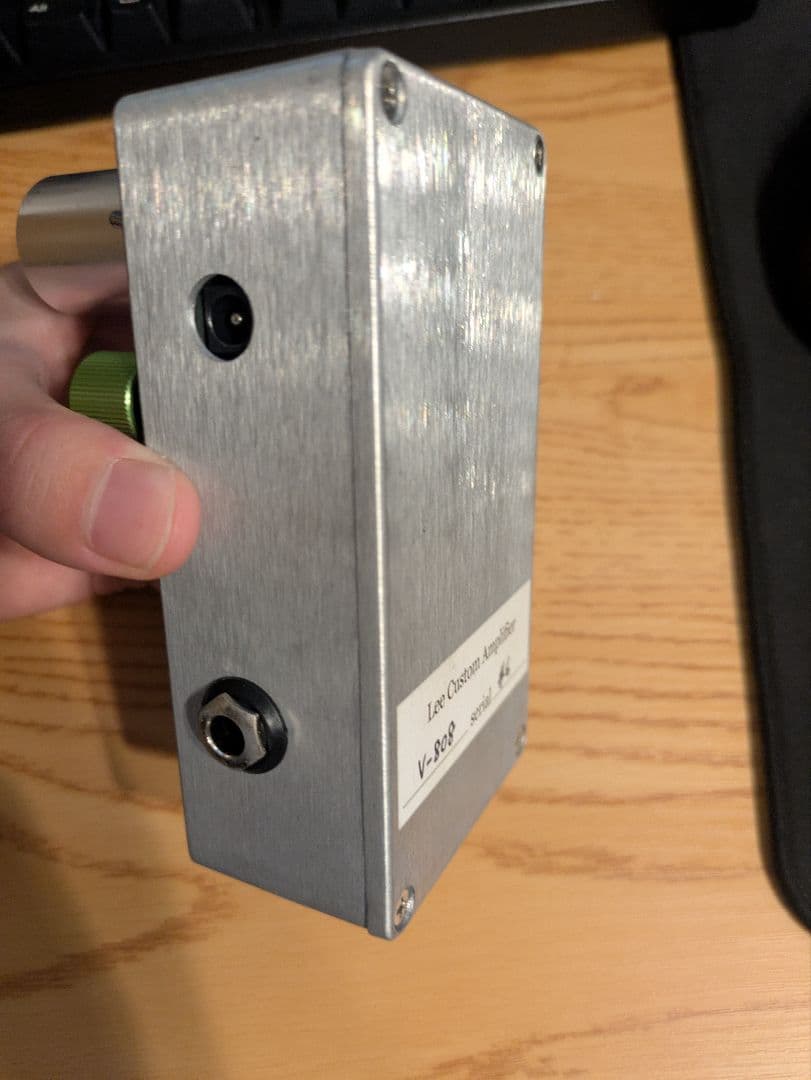 ギター lee custom amplifier v808