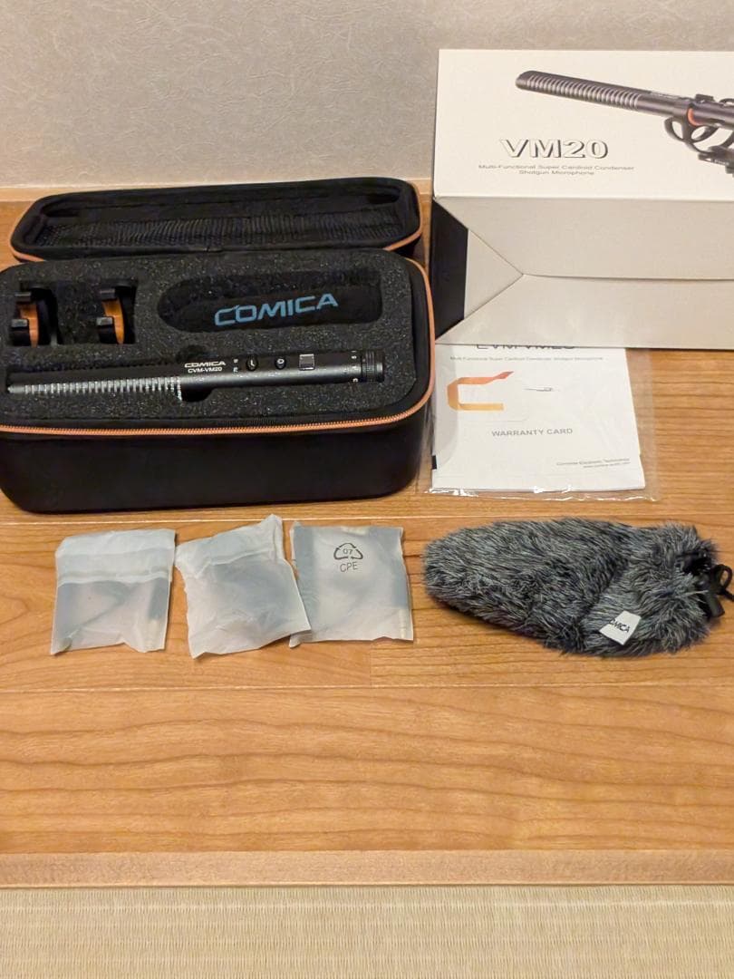 COMICA VM20 & FEELWORLD FM8 マイクセット