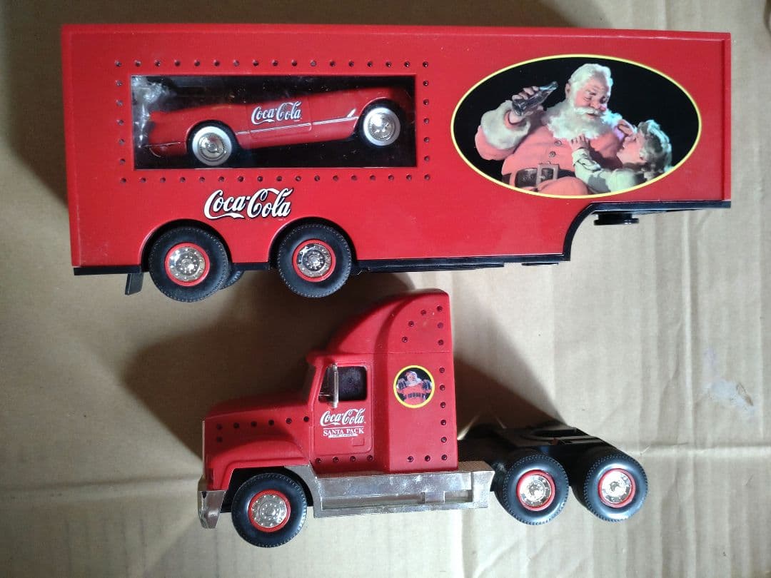 コカコーラ　クリスマス　トラック　1999 ホリデークラシック　モデルカー　レア