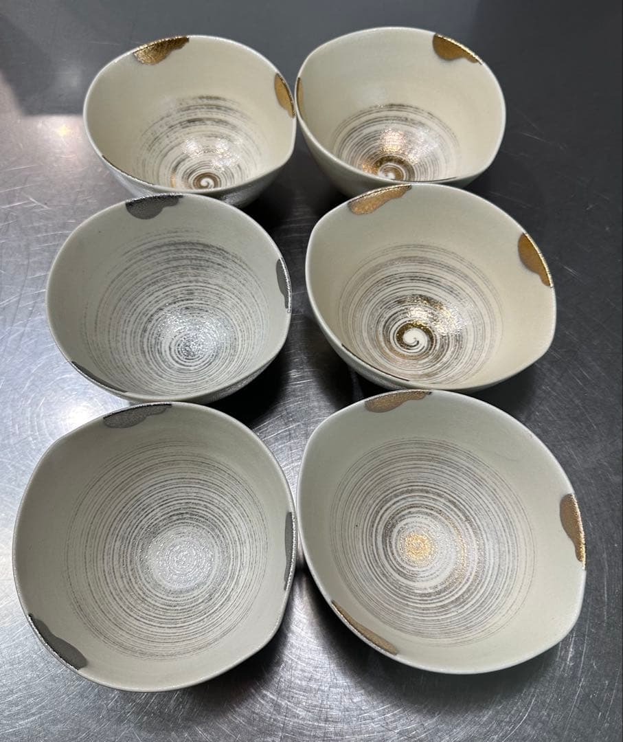 陶悦窯のボウル 6個セット