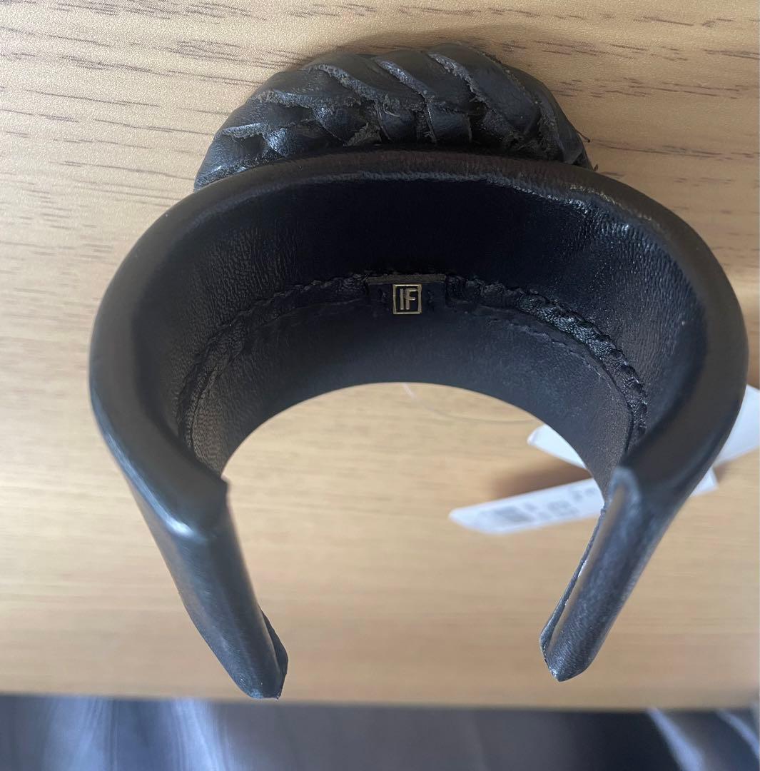 レザー バングル H.P.FRANCE