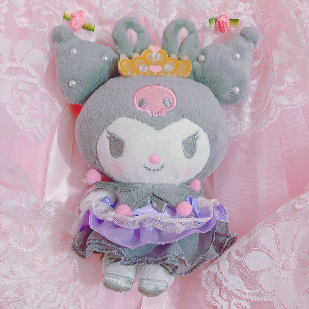 ♡憧れのバレリーナ マイメロディ クロミ ぬいぐるみマスコット ブローチ♡