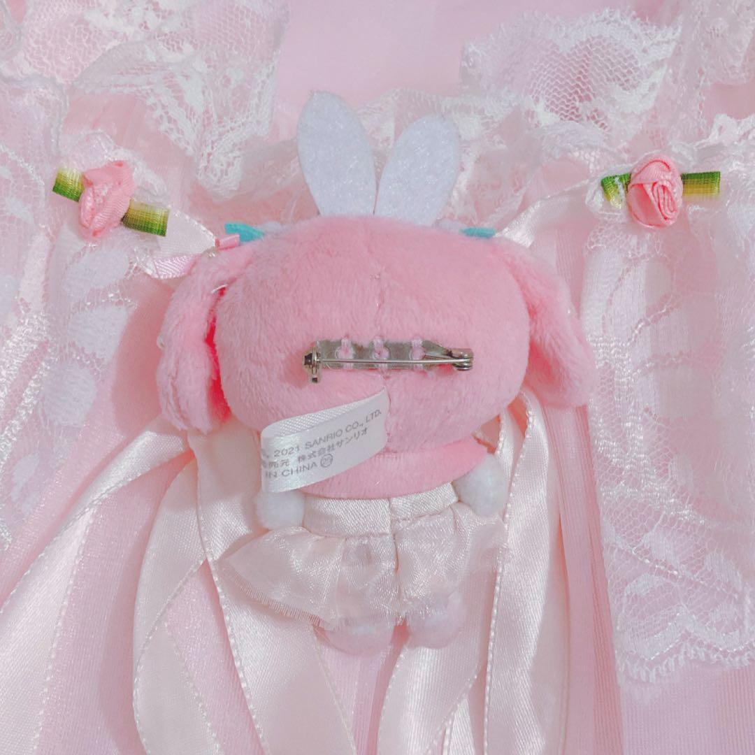 ♡憧れのバレリーナ マイメロディ クロミ ぬいぐるみマスコット ブローチ♡