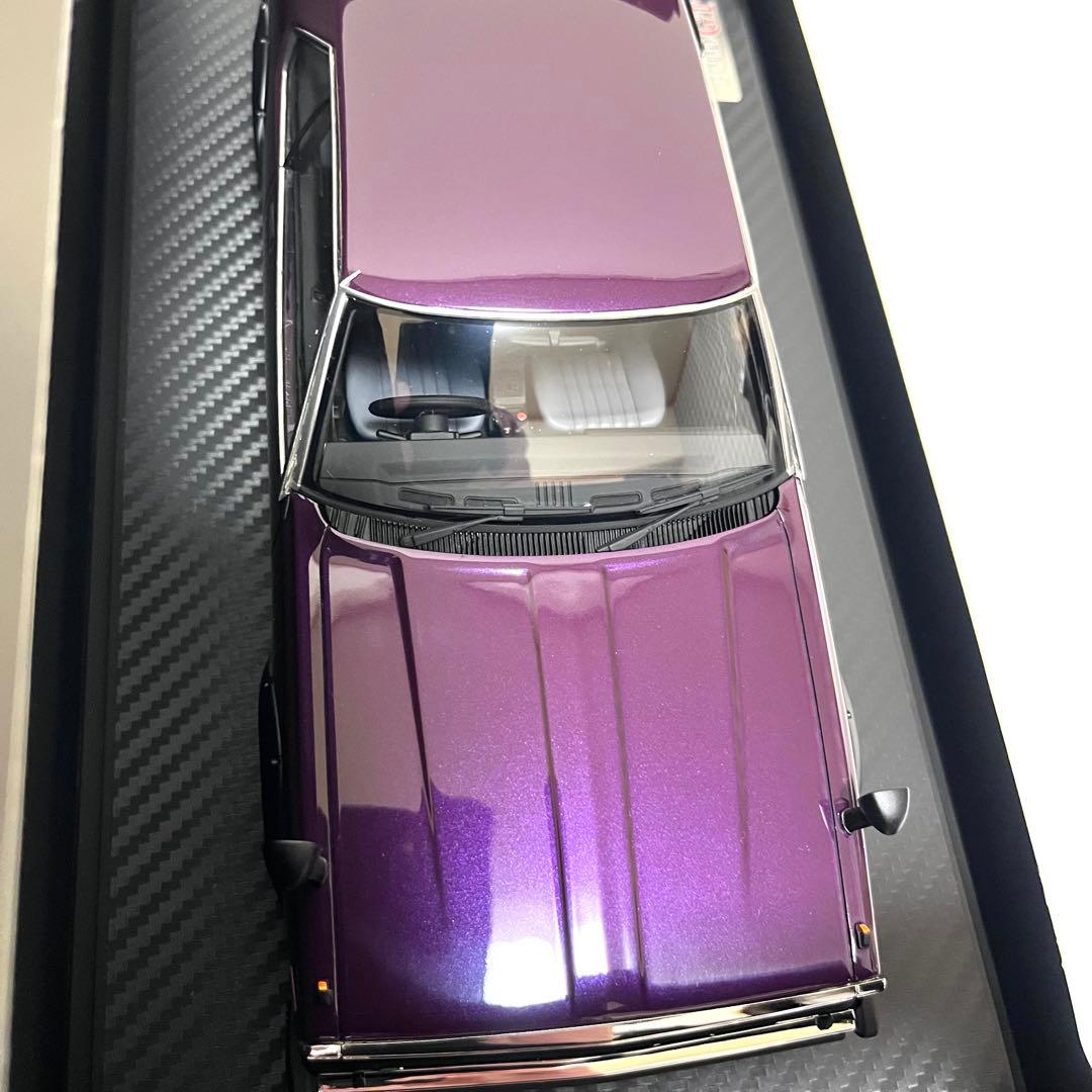 1/18 イグニッションモデル　スカイライン 2000 GT-ES パープル