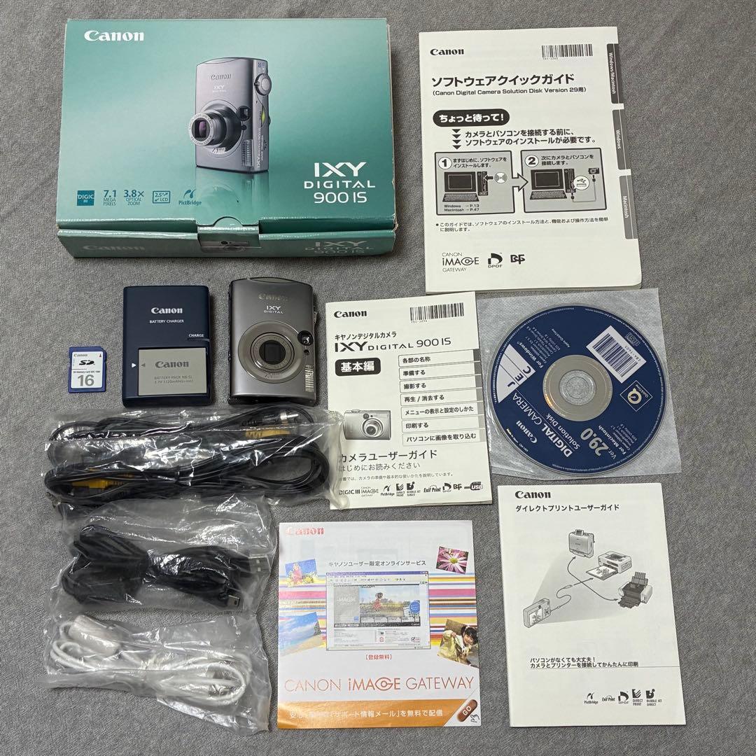 ⭐️美品⭐️元箱付き⭐️Canon IXY DIGITAL 900 IS PC1209