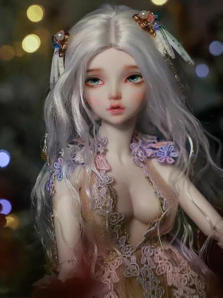 AX861 BJD 1/4 ドール本体 Phoeb 球体関節人形 ハンドメイド