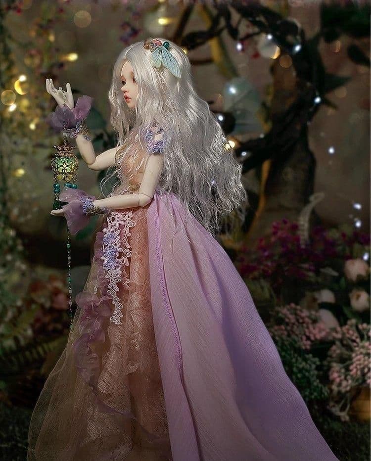 AX861 BJD 1/4 ドール本体 Phoeb 球体関節人形 ハンドメイド