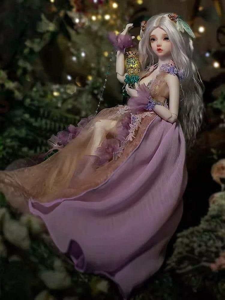 AX861 BJD 1/4 ドール本体 Phoeb 球体関節人形 ハンドメイド