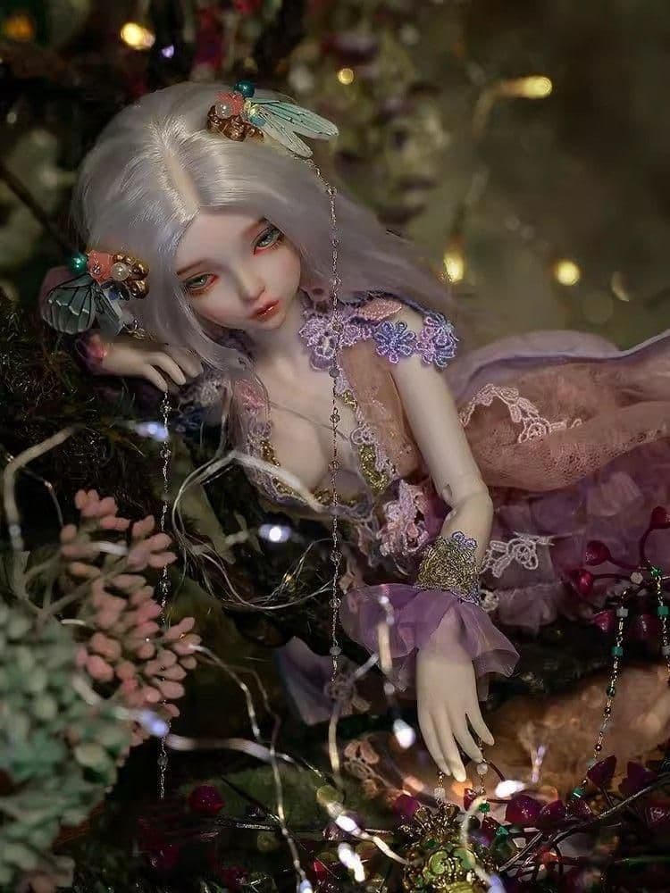 AX861 BJD 1/4 ドール本体 Phoeb 球体関節人形 ハンドメイド