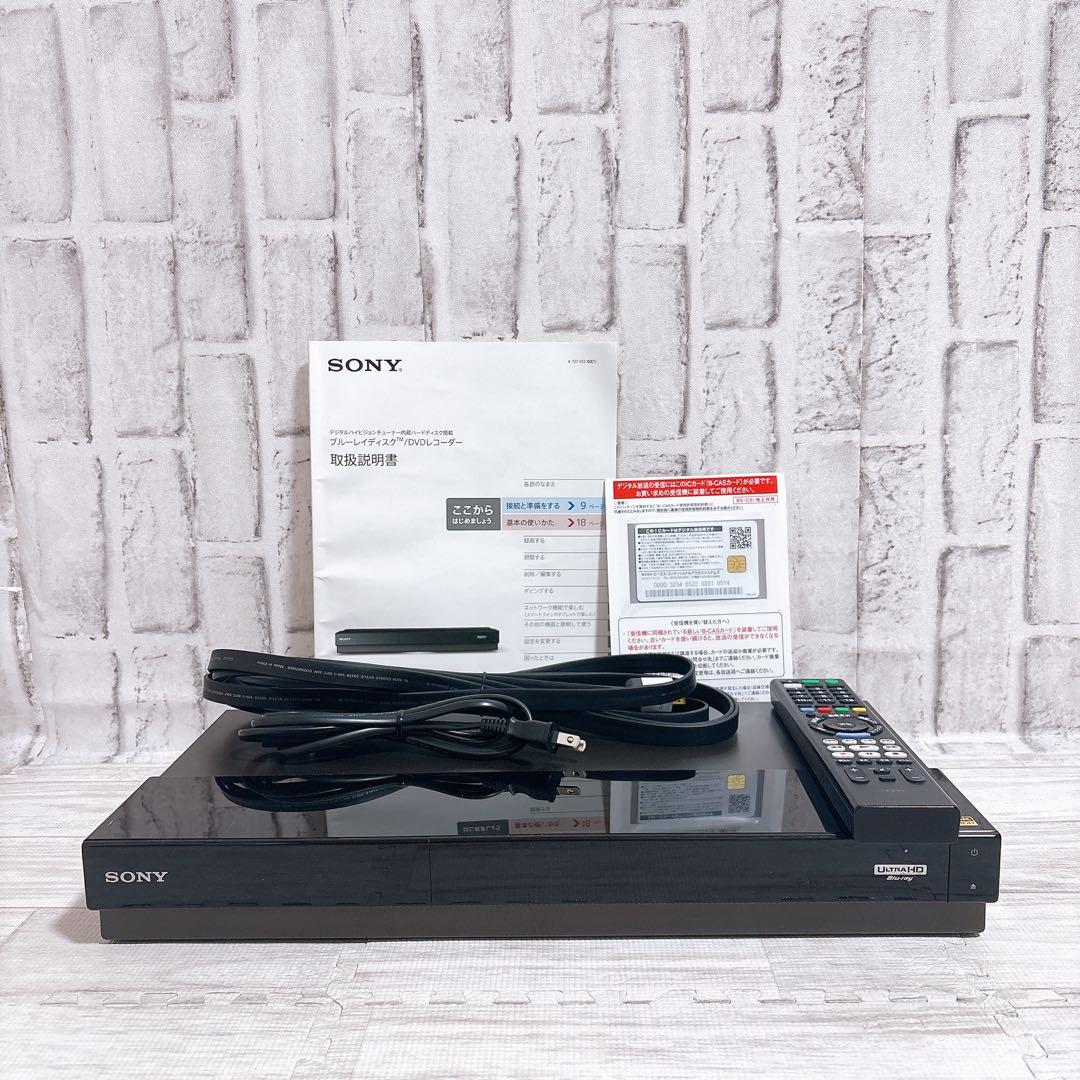 美品 ソニー ブルーレイレコーダー BDZ-FT3000 3TB 3チューナー