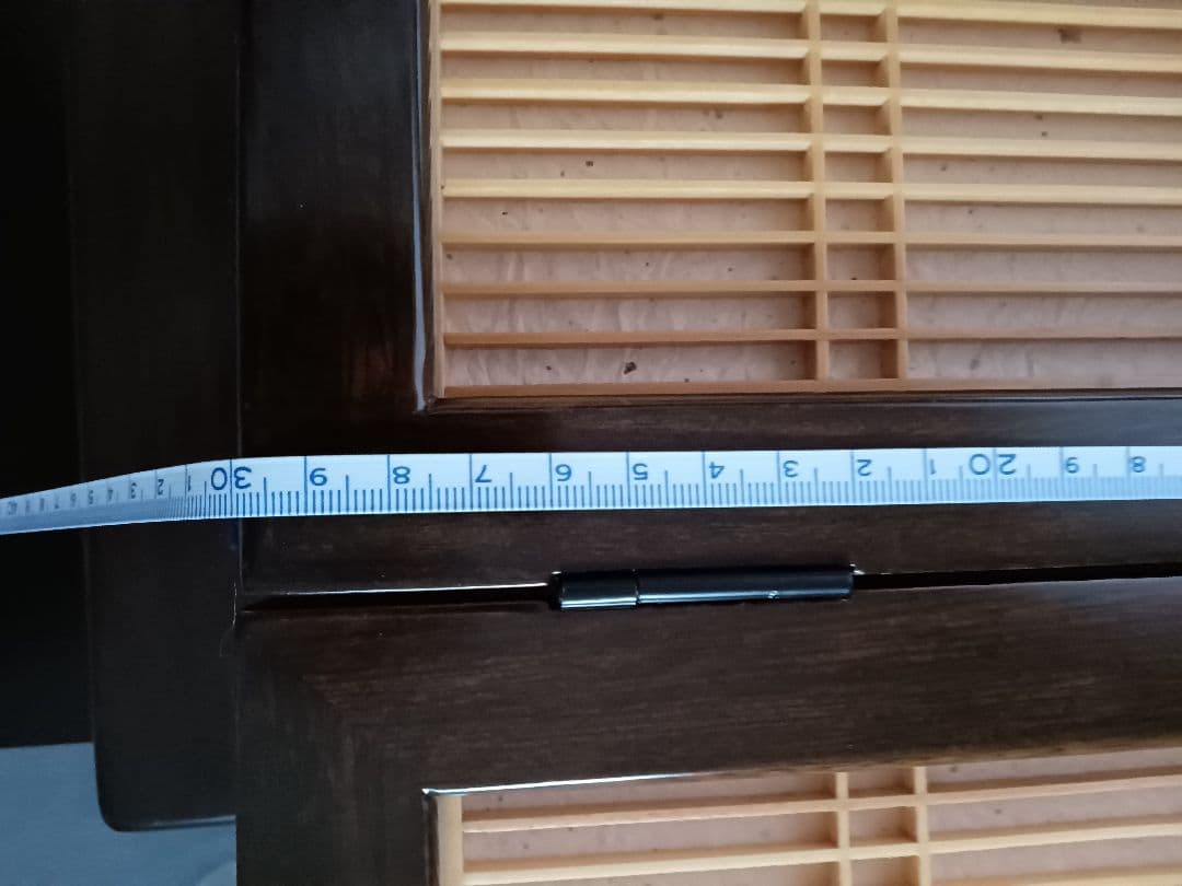 雛人形用台　和風　3段 後ろに収納できるタイプ