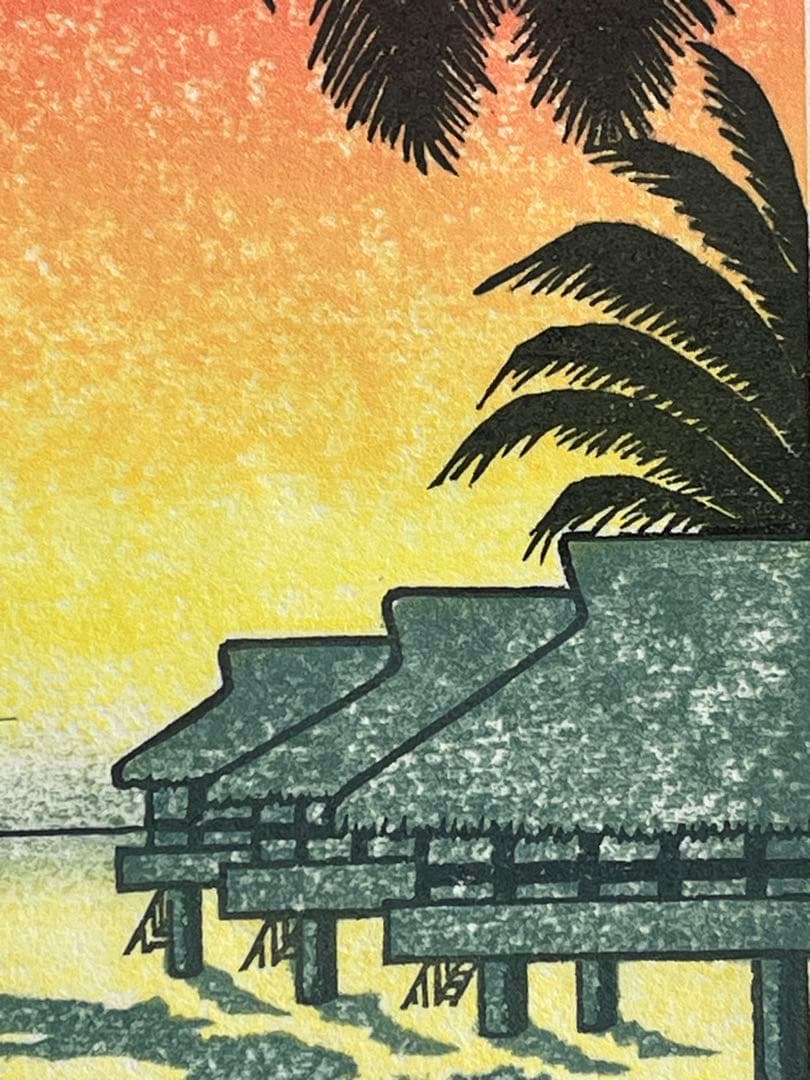 木版画 『Silently Opera』