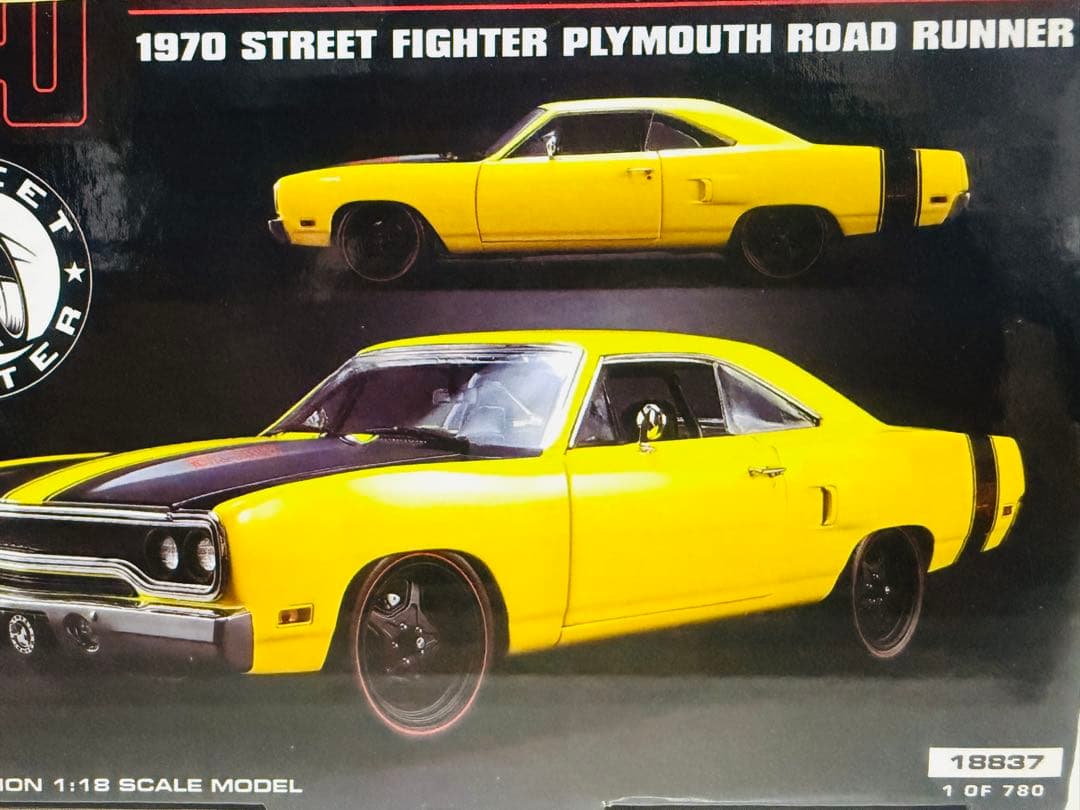 GMP/'70 Plymouthプリムス ロードランナー 1/18 780台限定