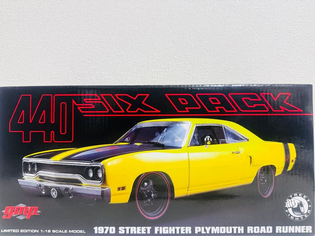 GMP/'70 Plymouthプリムス ロードランナー 1/18 780台限定