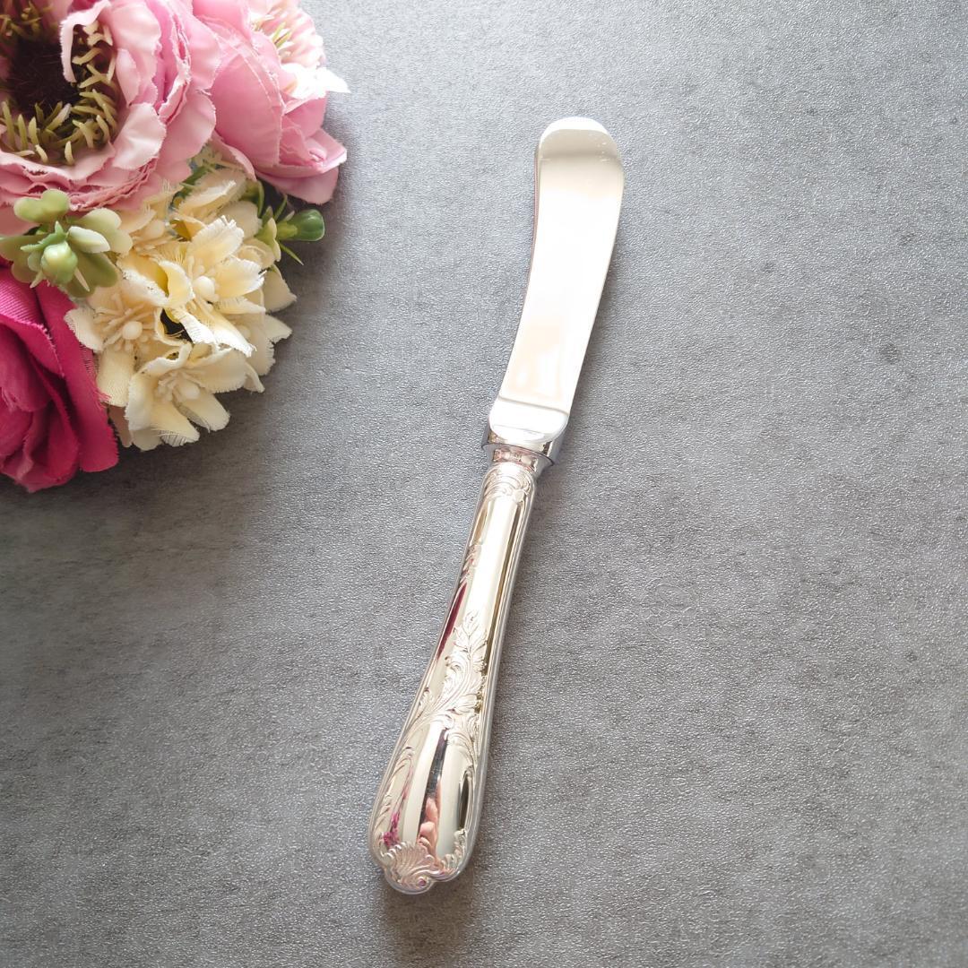 希少 美品 クリストフル マルリー バターナイフ 1点