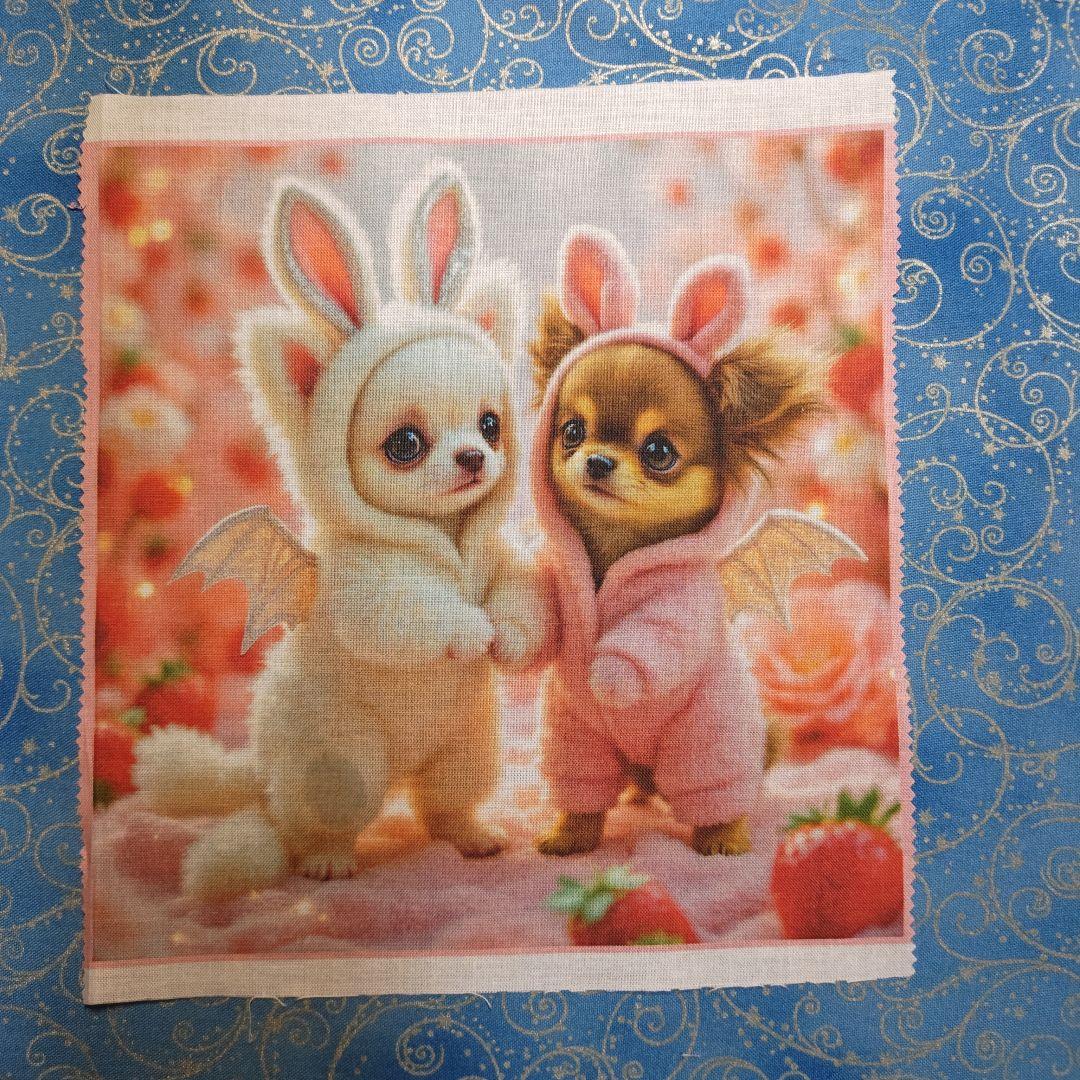 あしべ☆　ハンカチ14枚　パネル5枚　チワワ　ポメラニアン柄