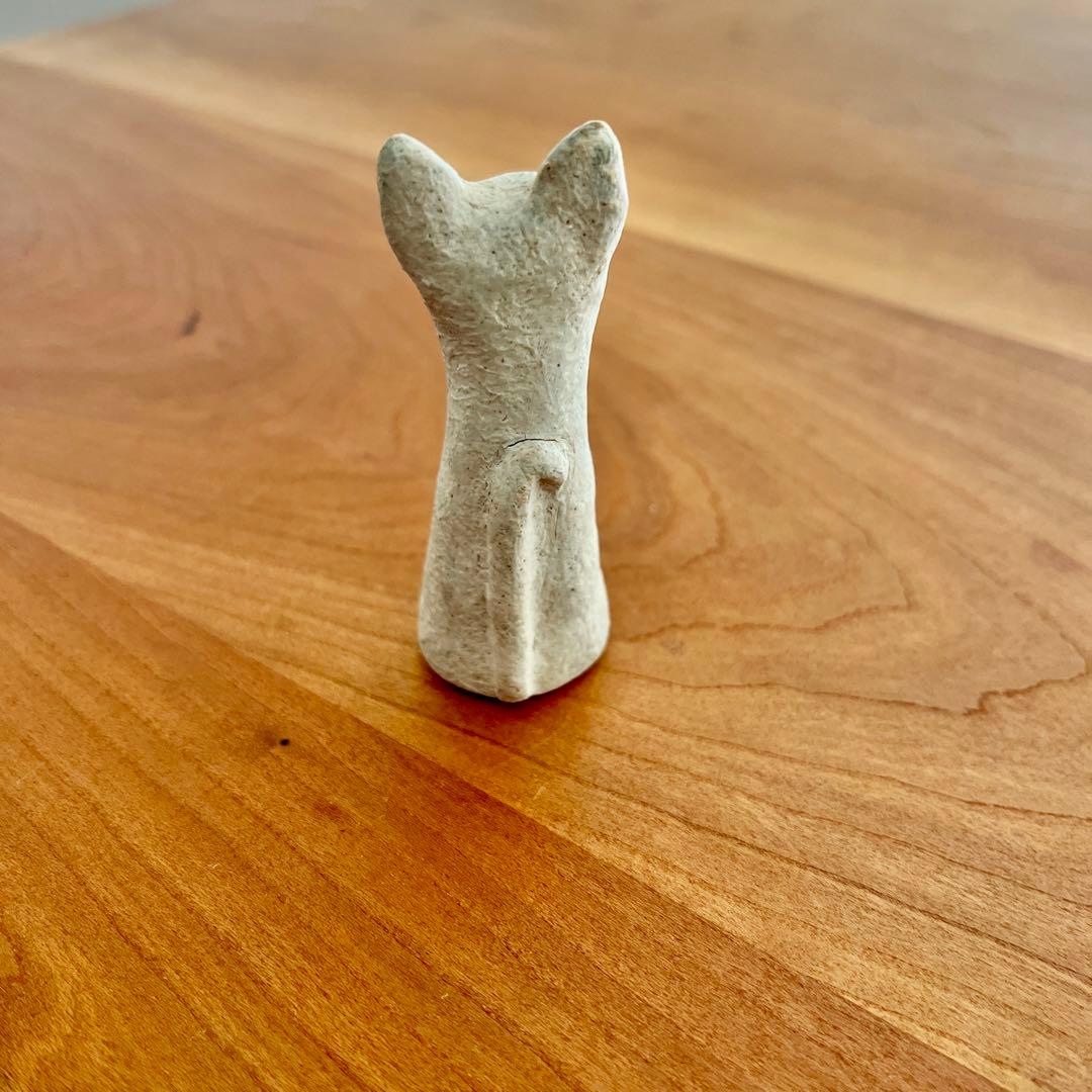 藤森ちかこ　犬のオブジェ