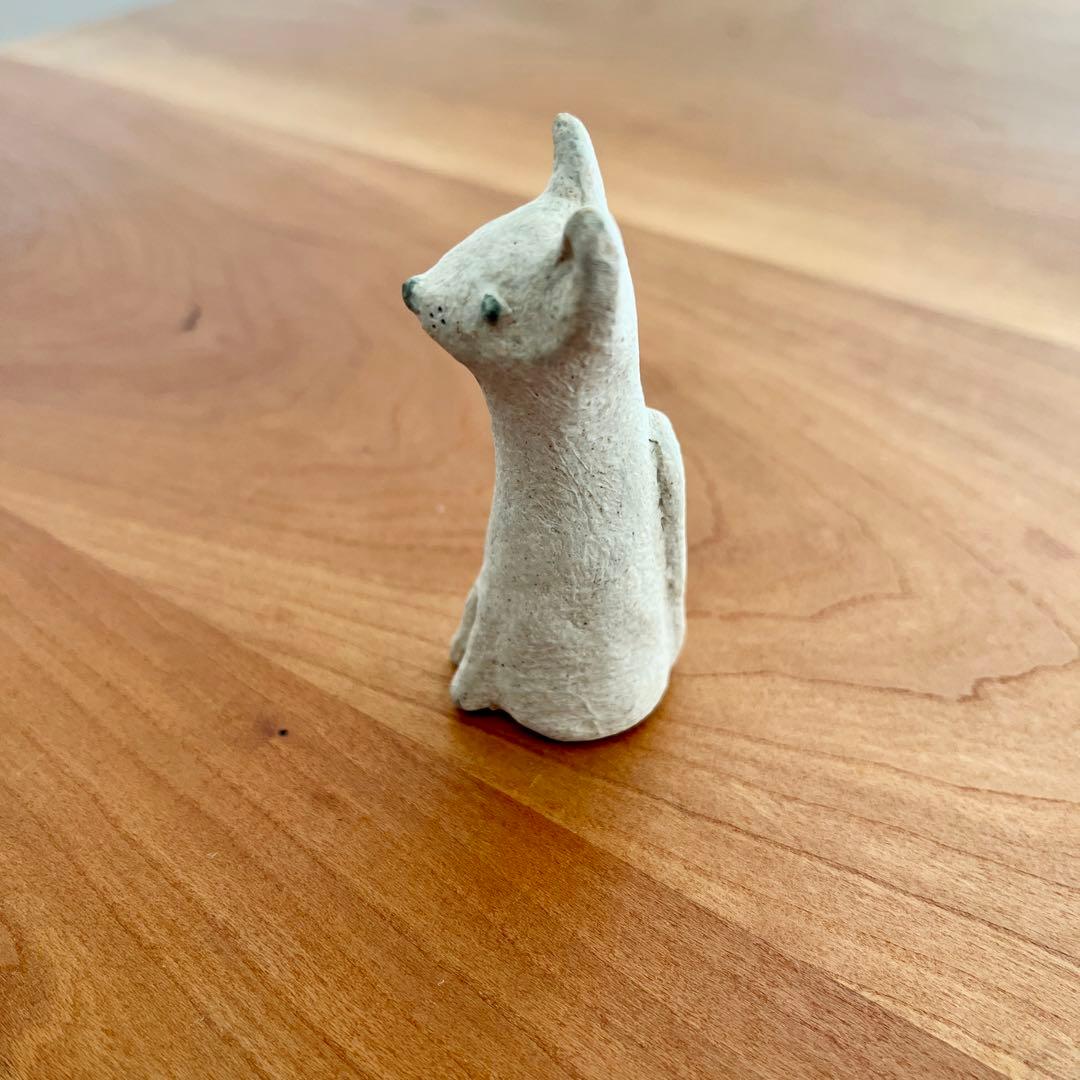 藤森ちかこ　犬のオブジェ