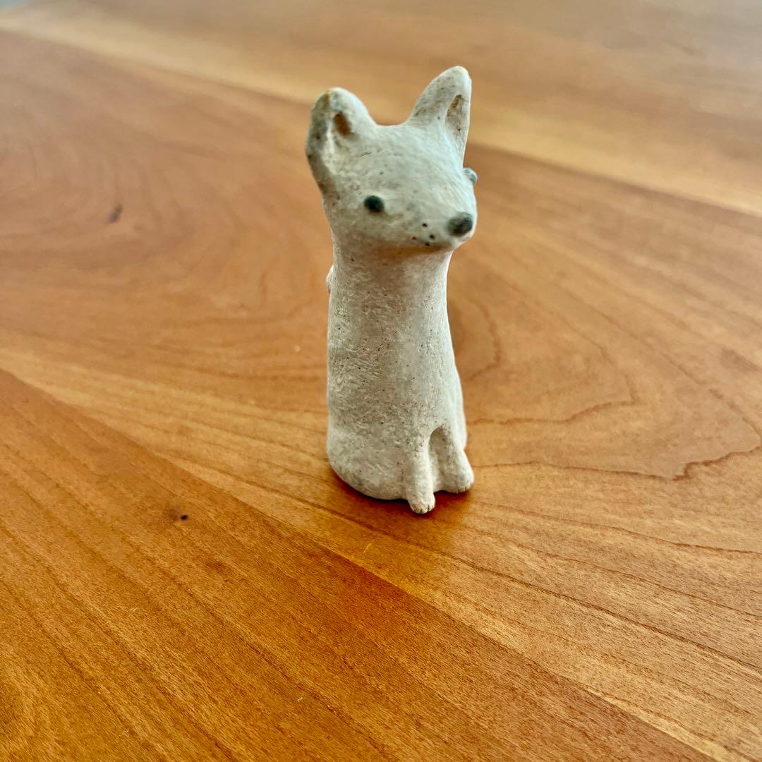 藤森ちかこ　犬のオブジェ
