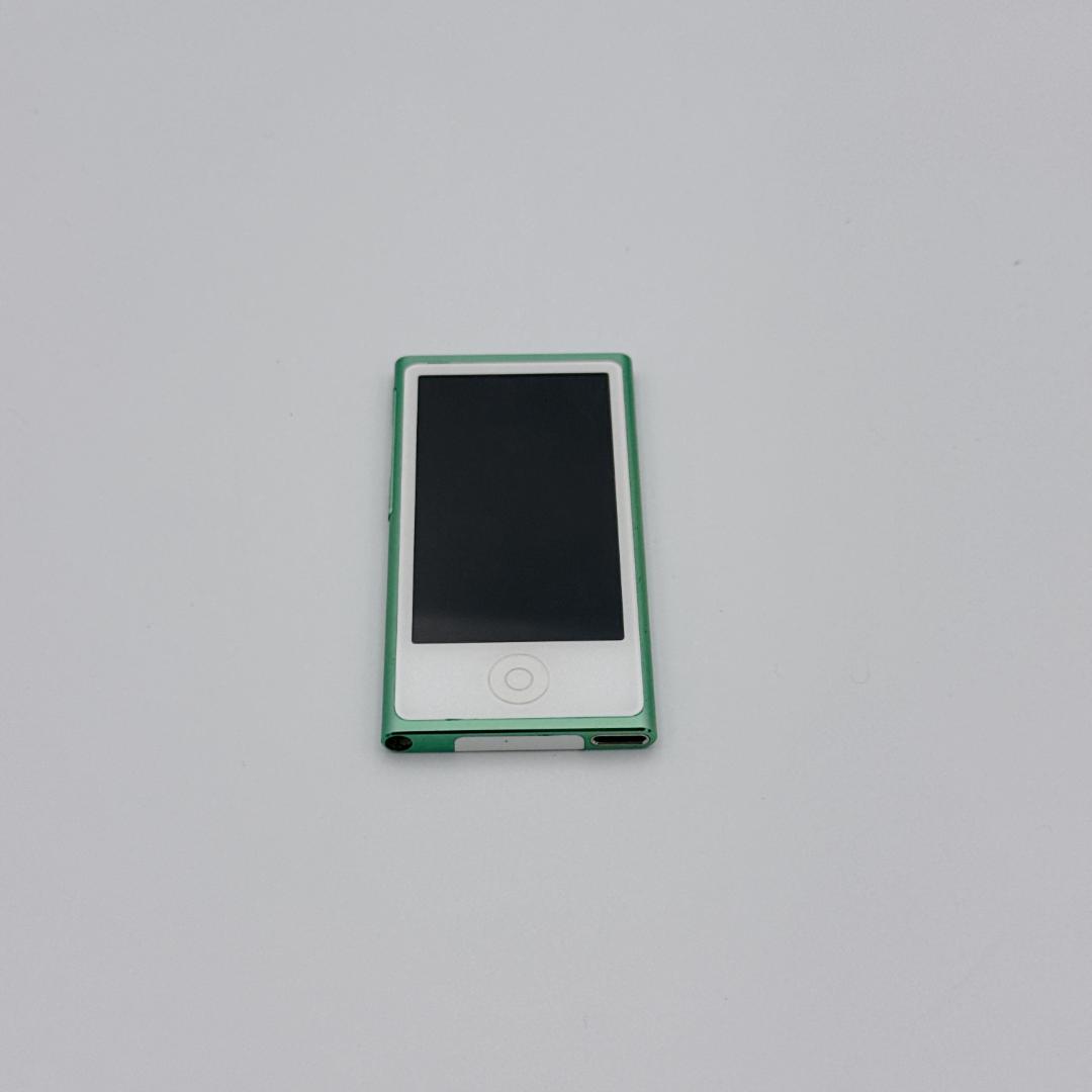【美品】Apple iPod nano 第7世代 16GB グリーン MD478