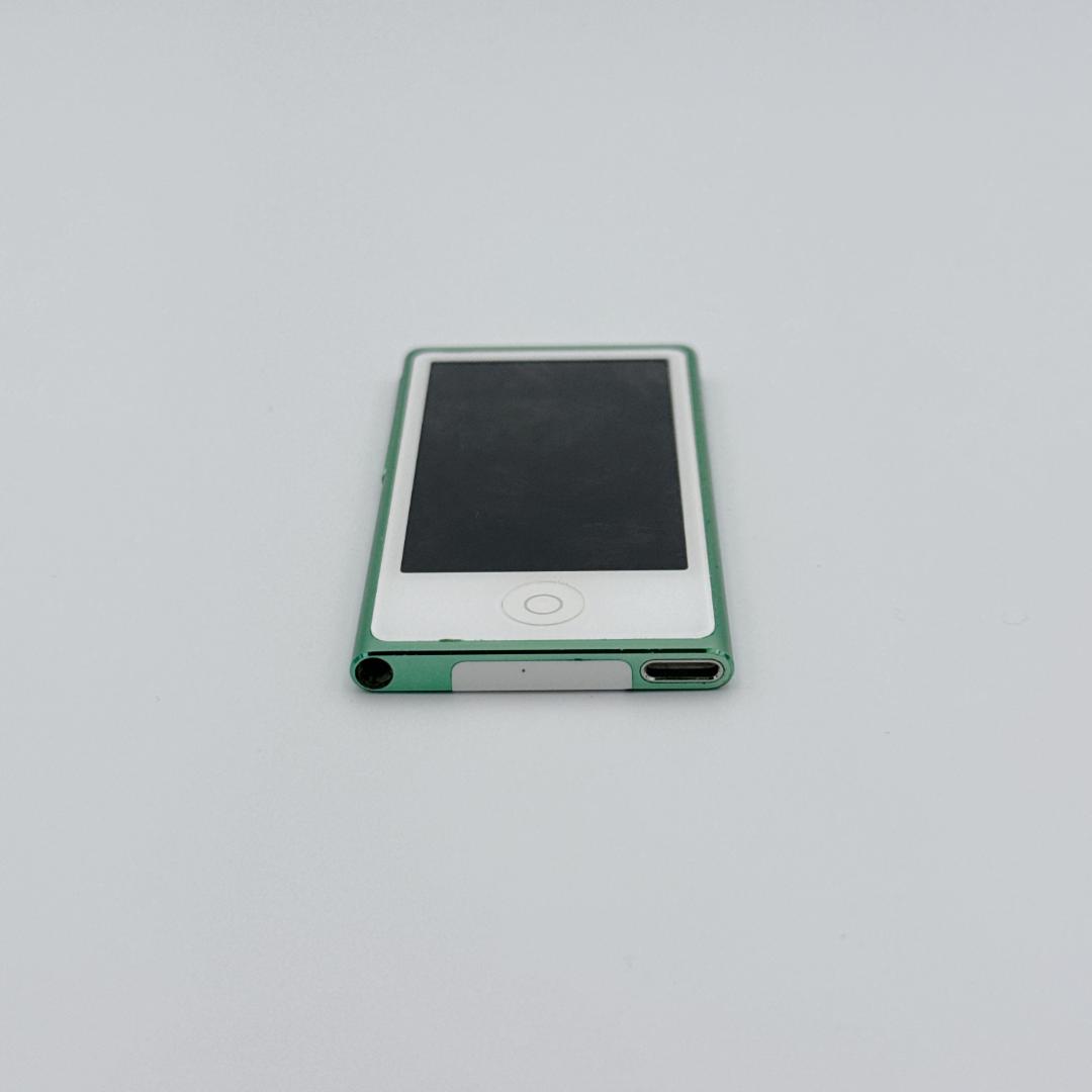 【美品】Apple iPod nano 第7世代 16GB グリーン MD478