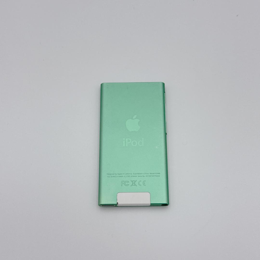 【美品】Apple iPod nano 第7世代 16GB グリーン MD478