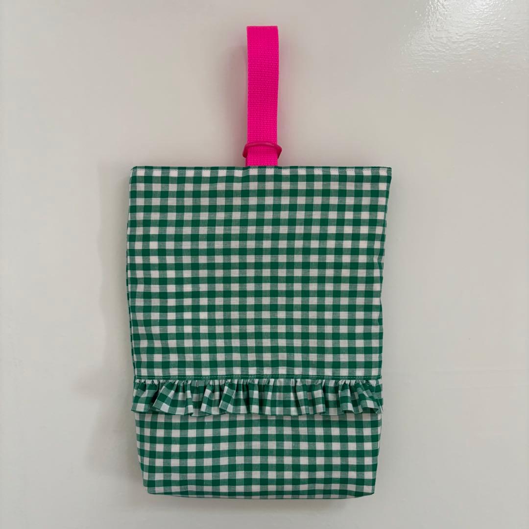 【ぽん】レッスンバッグ　上履き入れ