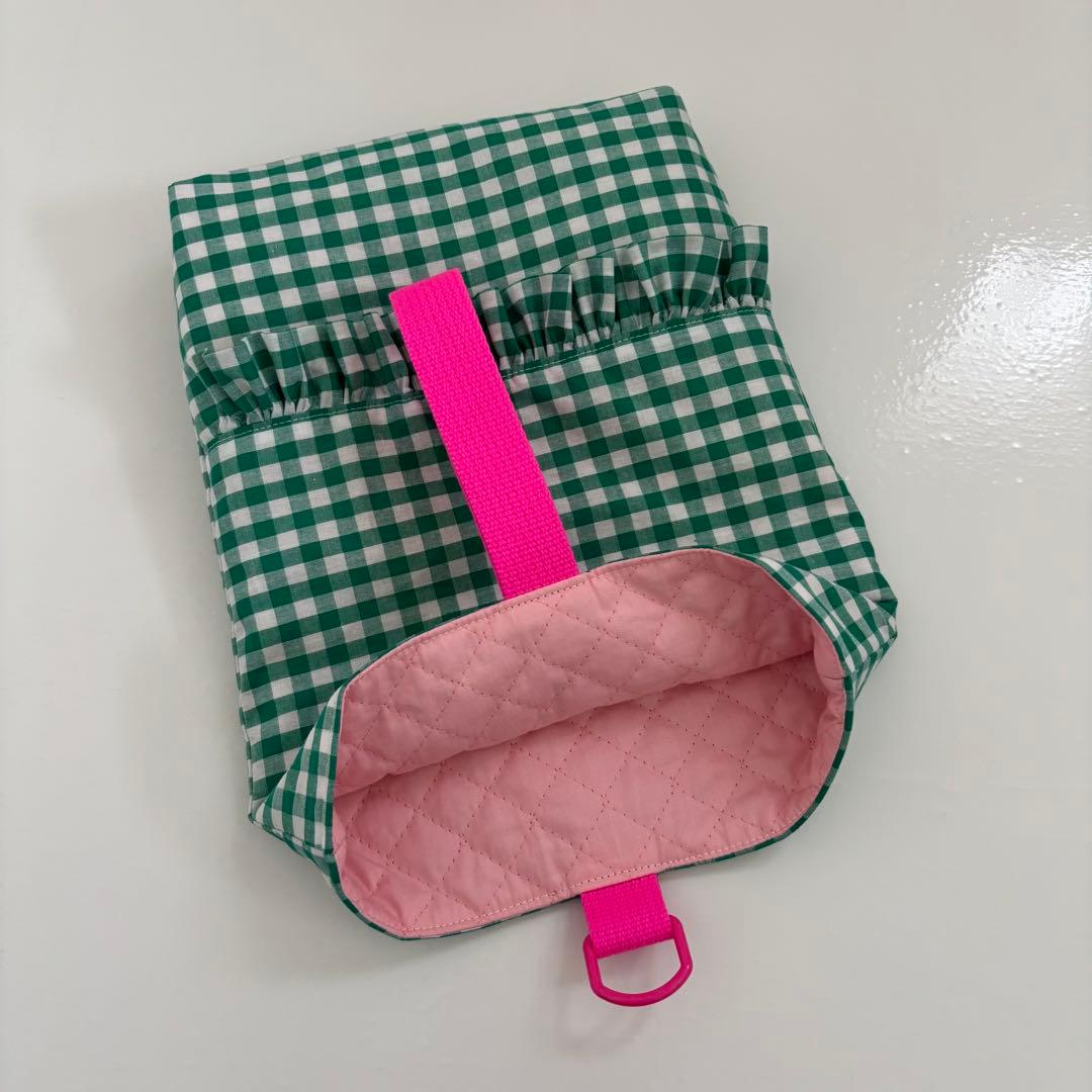 【ぽん】レッスンバッグ　上履き入れ