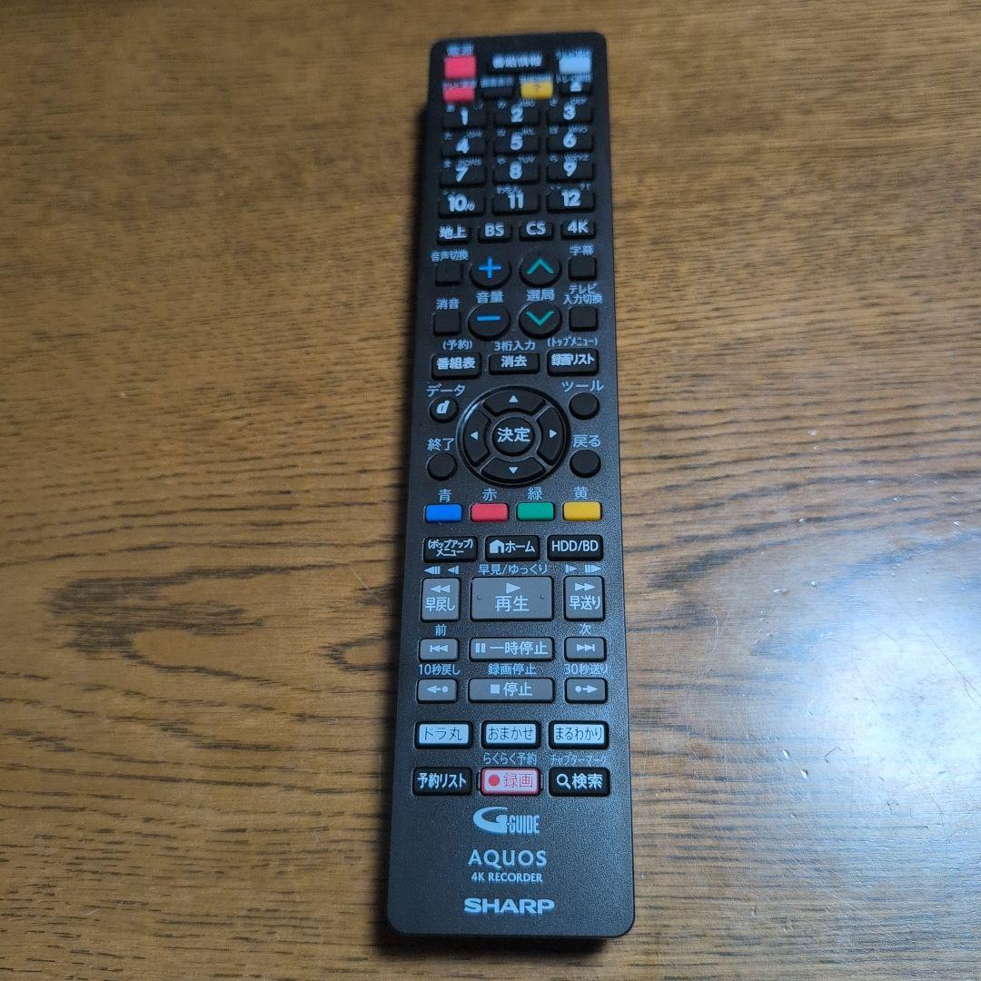 SHARP AQUOS 4Kレコーダー 4B-C40ET3　箱付き
