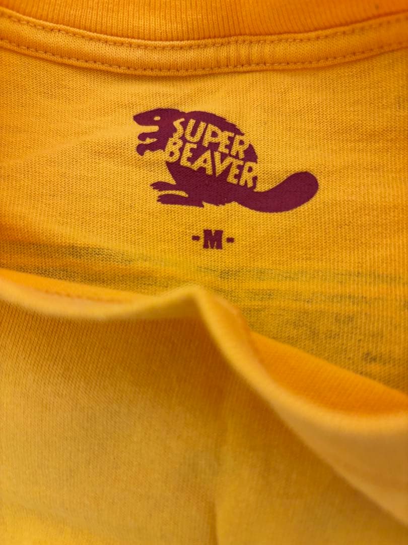 SUPERBEAVER 超海狸　ロンT イエロー　Mサイズ