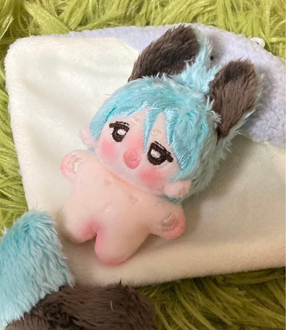 自作ぬいぐるみ・チョコミントカラーの子