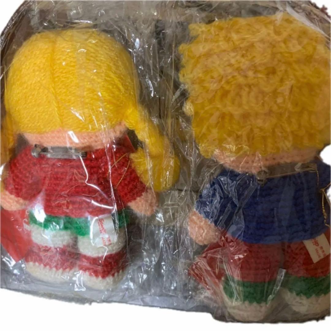 パティ＆ジミー　あみぐるみ　バッジ　タグ付き