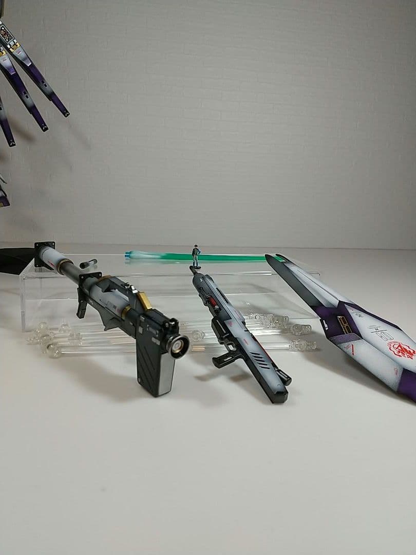 ガンプラ　ハイニューガンダム　mg　全塗装完成品