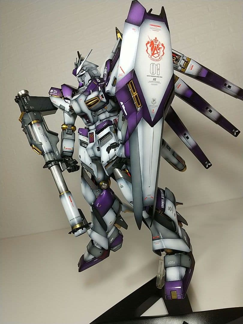ガンプラ　ハイニューガンダム　mg　全塗装完成品