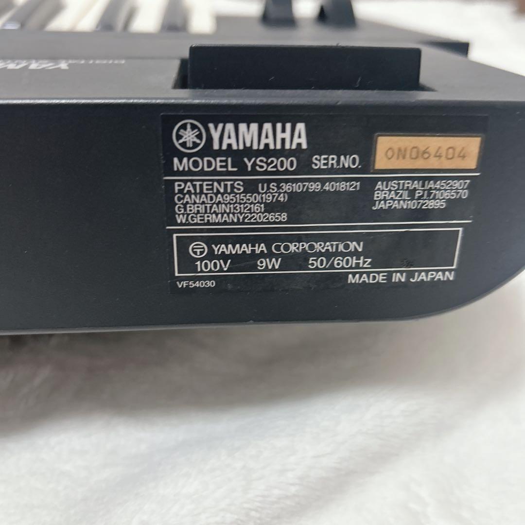YAMAHA EOS YS200 ヤマハ シンセサイザー 61鍵盤 黒