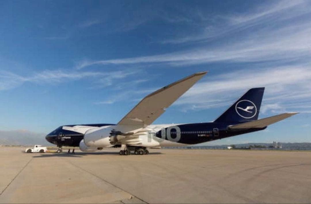 Lufthansa B747 大型 1/160 45cm ダイキャストレジンM